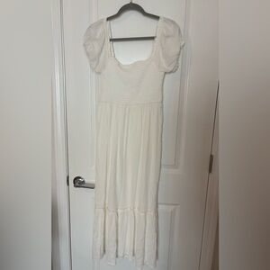 Aeropostale White Maxi Dress